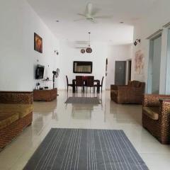 3 rooms and hall with airconditioner in Muar Town