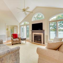 Spacious Lakefront New Auburn Home with Sunroom