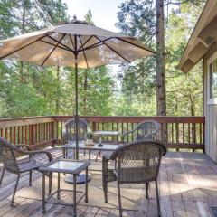 Forested Cold Springs Cabin with Wood-Burning Stove!