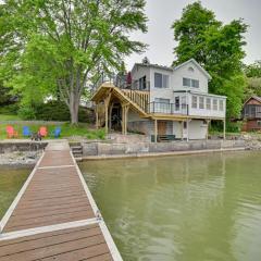 Cayuga Lake Retreat in Seneca Falls with Dock!