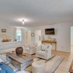 Idyllic Cave Spring Studio with Patio and Fire Pit!