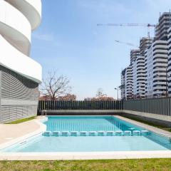 Precioso apartamento en residencial con piscina