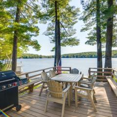 Lakefront Cabin with Canoes, 7 Mi to Mount Sunapee!