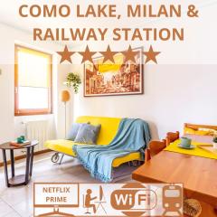 Como Lake, Milan & Railway station - Self ck-in & access