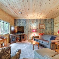 Pequot Lakes Vacation Rental with Patio and Fire Pit