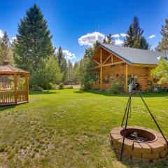 Libby Home with Mountain Views Gazebo and Fire Pit!