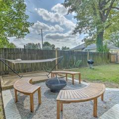 Bright & Charming Cooper Young Cottage with Fire Pit and Porch Swing