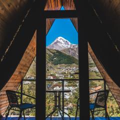 Peak view kazbegi