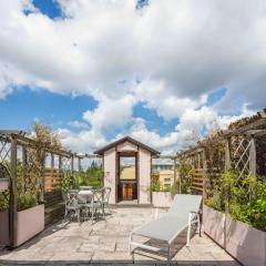 Whirlpool , Dachterrasse , Wienblick , zwei Etagen