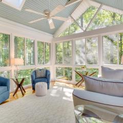 Blue Ridge Mountain Retreat Deck and Sunroom!