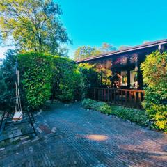 "De Jungle" Chalet met veranda op IJsselheide Hattemerbroek Veluwe