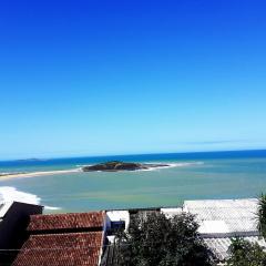 Casa na praia de Setiba com panorama fantástico