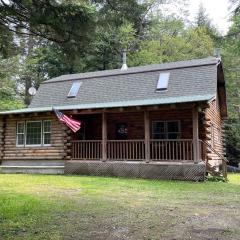 Rustic Retreat Cozy Log Cabin