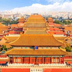 Happy Dragon Saga Hotel with Garden Terrace -In the city center with big window and fluent English speaking,Tourist ticket service&food recommendation,Near Tian'AnMen Forbidden City,Wangfujing walking street,Easy to get any tour sights by metro in Beijing