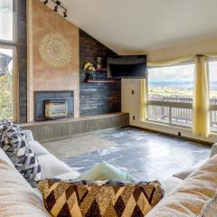 Family-Friendly Utah Home Deck, Mountain Views!
