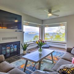 Chic Port Angeles Home with Oceanfront Balcony!