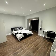 Black & White Double Bedroom
