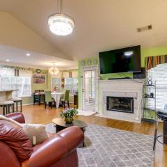 Cozy Georgia Retreat with Air Hockey Table and Sunroom