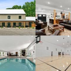 38-Acres of Luxury: 9BR, Indoor Pool, Gym, Near ND