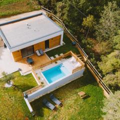 -LA BOOA- Maison écologique 65m2 -Piscine privée- Ardèche GESTLOC