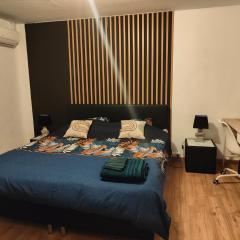 Chambre climatisée cosy Auberge du Manala Hôtel 24-24