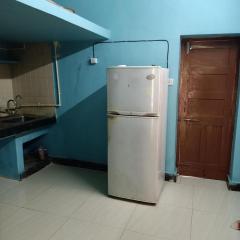 1 BHK House with AC fully operational kitchen with wifi