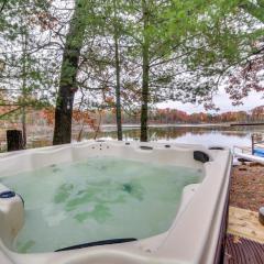 Lakefront Wisconsin Cottage with Dock and Hot Tub!