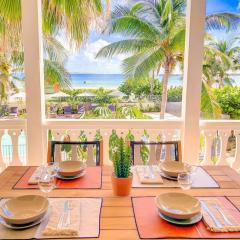 La Belle Bleue direct access to Orient Bay beach swimming pool, 2 bedrooms