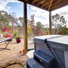 Lovely Ellijay Cottage with Hot Tub and Mountain Views