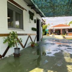 Guest house with shared pool.