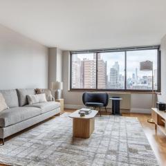 UES 1BR w Gym WD nr Central Park NYC-1296