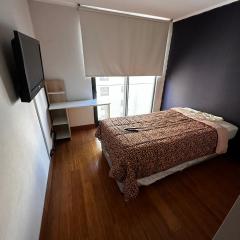 Habitación 2 camas + baño privado en Las Condes