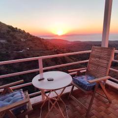 Enjoy sunset from a wonderful traditional studio-Melina