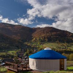 GÓRSKI GLAMPING - Całoroczne jurty z widokiem