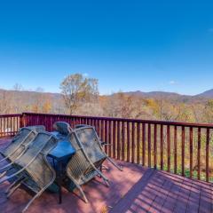 Mountain-View Blue Ridge Cabin Getaway with Fire Pit
