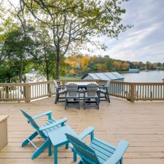 Waterfront Topping Vacation Home with Boat Dock!