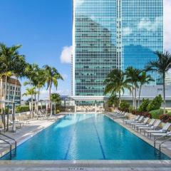 Brickell Apt Free Parking 4 People Pool Ocean View