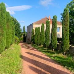 Villa de 5 chambres avec piscine privee jardin clos et wifi a Briennon