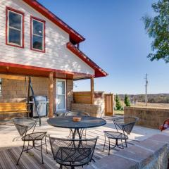 Historic Atchison Farmhouse with Patio Near Downtown