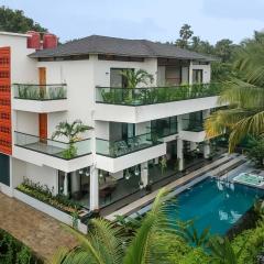 Villa Sereno by StayVista - An elegant and entertaining retreat featuring a swimming pool, outdoor jacuzzi, modern interiors, and a snooker table