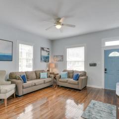 4 Blocks to Beach Home with Patio in Galveston!