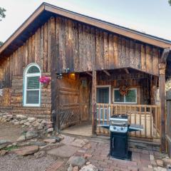 Rustic Log Cabin with Studio about 5 Mi to Pikes Peak!