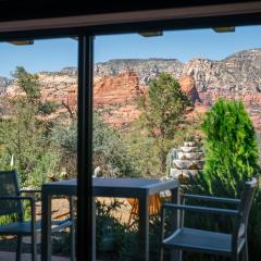 Modern, Luxury Studio With Awe Inspiring Red Rock Views Private Trail Head - Outdoor Firepit, Indoor Fireplace, on Property Sauna, Aromatherapy Steam Room, Hot Tub, Pools and Wellness Services