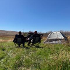 Infidel Acres Motorcycle camping