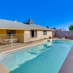 Glendale Oasis with Private Pool, Patio and Fireplace!