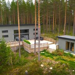 Skogly - Ny stor hytte, Unike Finnskogen