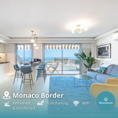 Baie de Monaco, Vue Mer, Terrasse, Parking Gratuit - AF