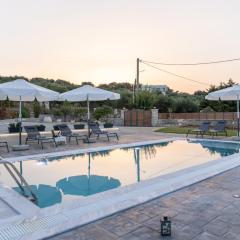 Villa Nontas Ntina with Private Pool & Playground
