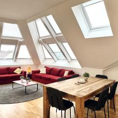 Spacious Penthouse in Favoriten