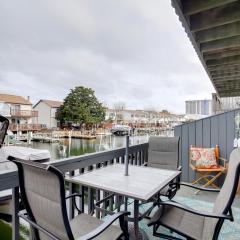 Remodeled Ocean City Getaway with Harbor Views!